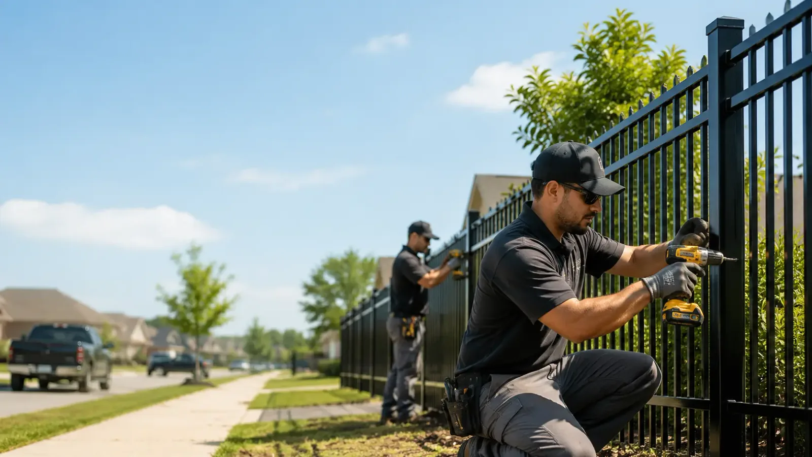 Metal Fence Installation in Zion, IL